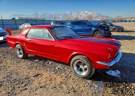 1965 Ford Mustang from USA, damaged, VIN 5F07T265508